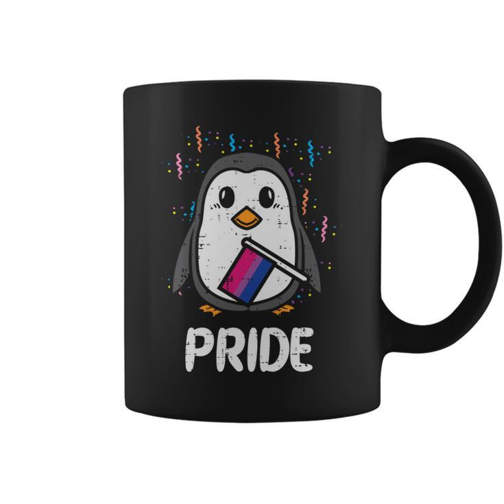 Bisexual Flag Penguin Lgbt Bi Pride Stuff Animal   Coffee Mug