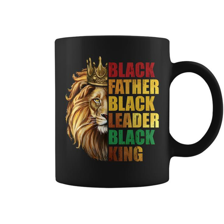 Black Father Black King Black Leader Fathers Day Junenth Coffee Mug