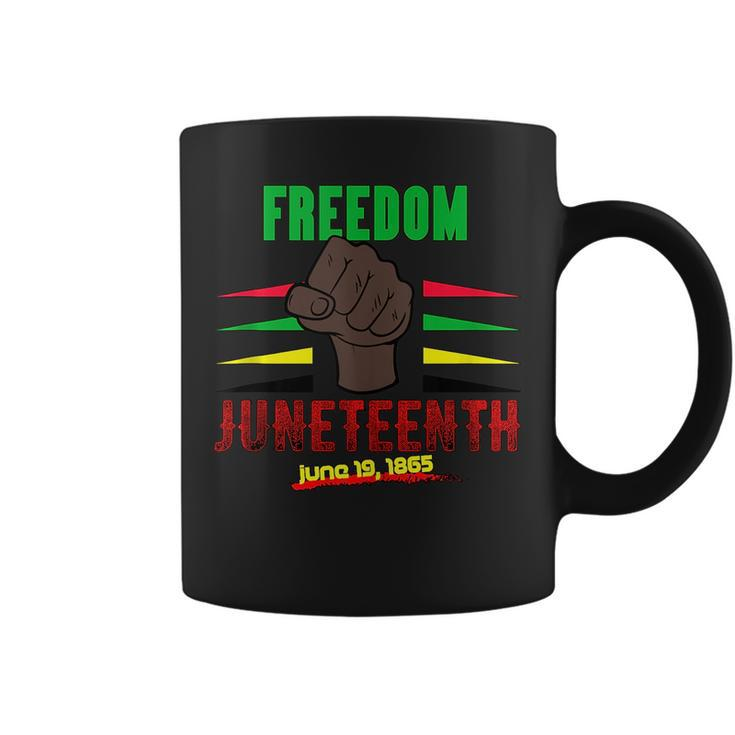 Black Power Freedom Black Fist Junenth Celebration  Coffee Mug