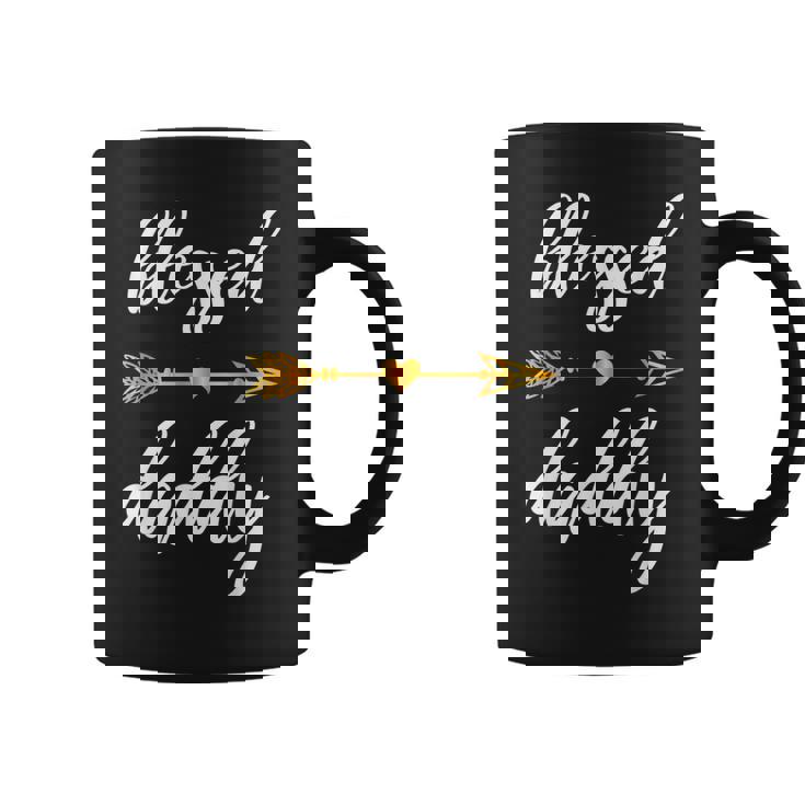 Blessed Daddy Father Family Matching Thanksgiving Dad Gift For Mens Coffee Mug