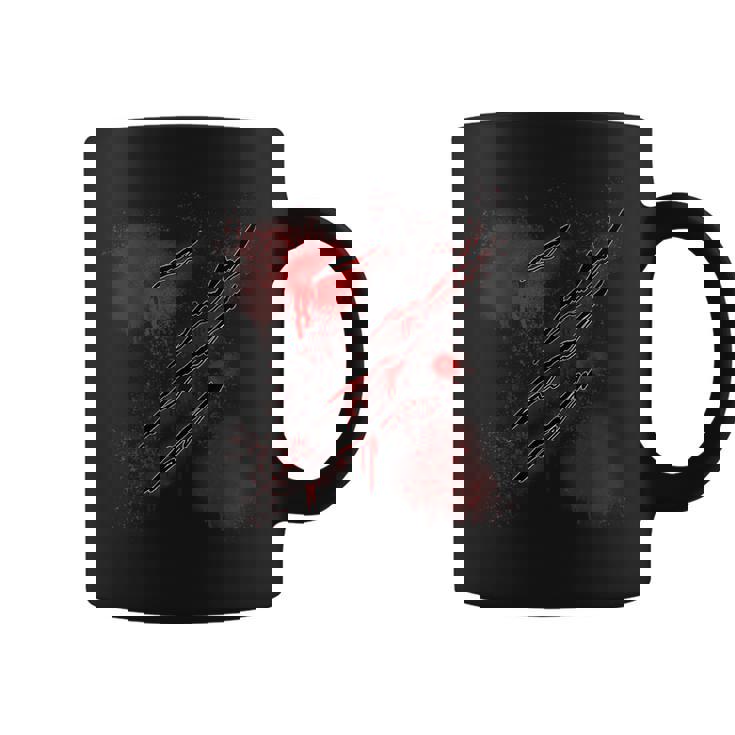 Bloody Wound Scary Halloween Men Women Horror Scary Halloween  Coffee Mug