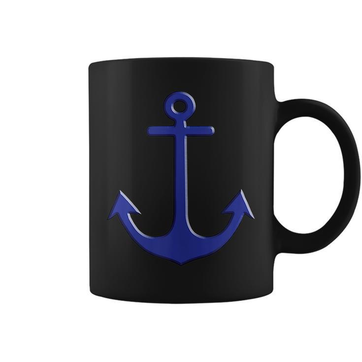Blue Anchor Nautical Adventures Maritime  Coffee Mug