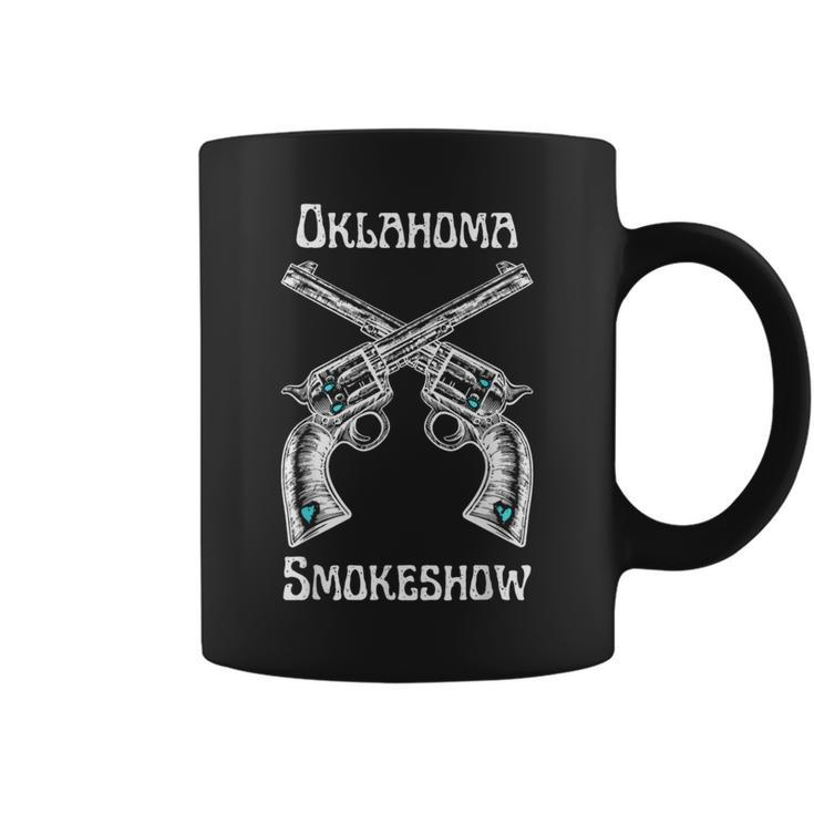 Boho Bull Skull Cow | Oklahoma Smokeshow Western Country  Coffee Mug