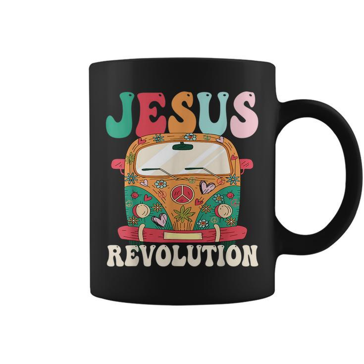 Boho Bus Jesus-Revolution Christian Faith Based Jesus   Faith Funny Gifts Coffee Mug