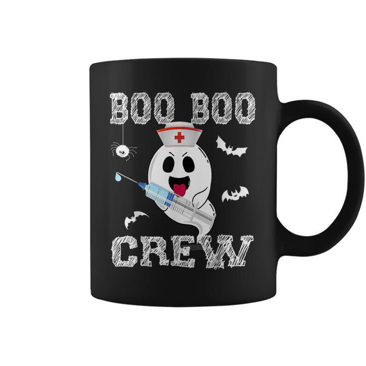 Boo Boo Crew Nurse Cute Ghost Nursing Spooky Halloween Coffee Mug
