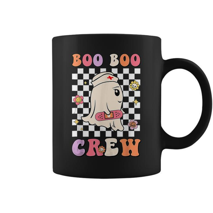 Boo Boo Crew Nurse Ghost Halloween Nurse Coffee Mug