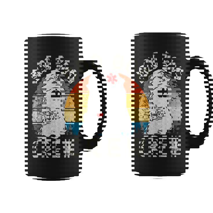 Boo Boo Crew Nurse Ghost Halloween Costume Nurse Coffee Mug