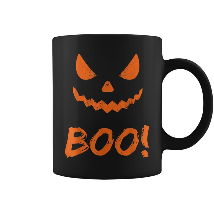 Boo Halloween Spooky Scary Pumpkin Pumpkins October Fall Halloween Coffee Mug