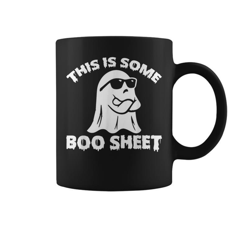 This Is Some Boo-Sheet Ghost Halloween Costume Coffee Mug