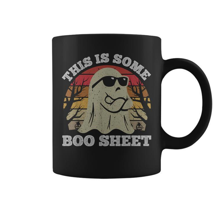This Is Some Boo Sheet Ghost Halloween Costume Coffee Mug