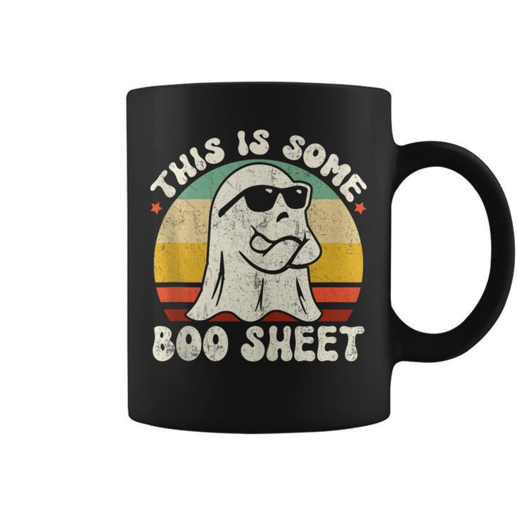 This Is Some Boo Sheet Halloween Ghost  Coffee Mug