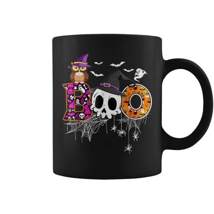 Boo Skull Own Witch's Hat And Ghost Halloween Costume Coffee Mug