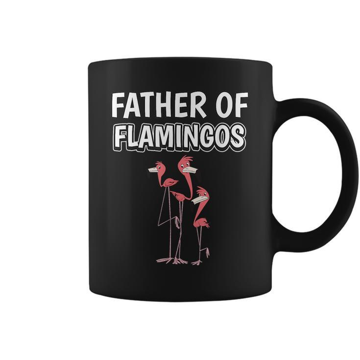 Boys Flamingo Dad Fathers Day Father Of Flamingos  Funny Gifts For Dad Coffee Mug