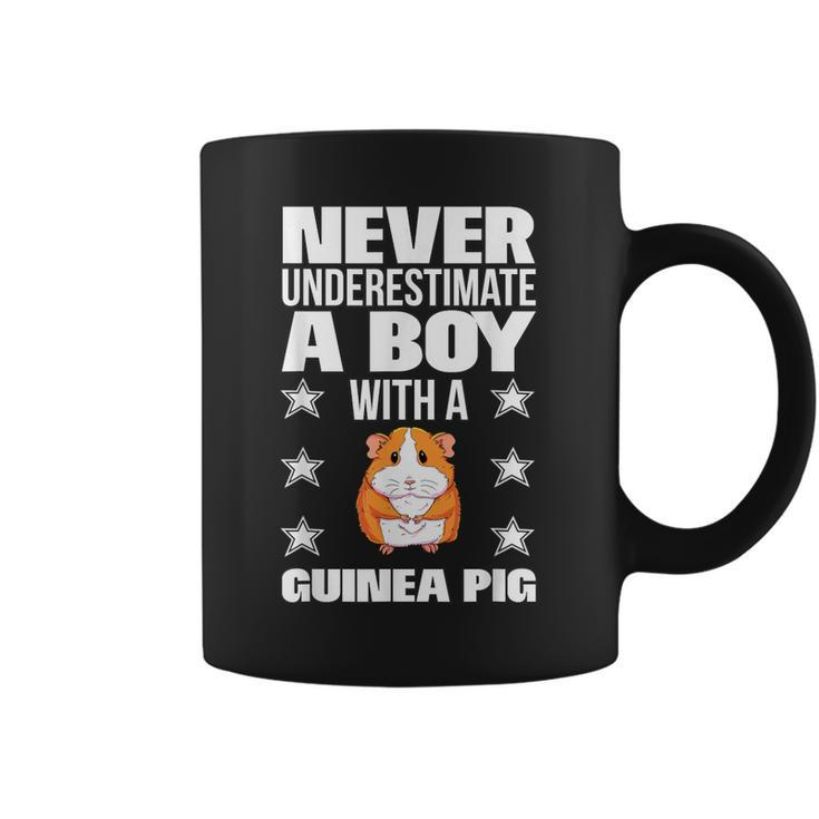 Boys Never Underestimate A Boy With A Guinea Pig Coffee Mug