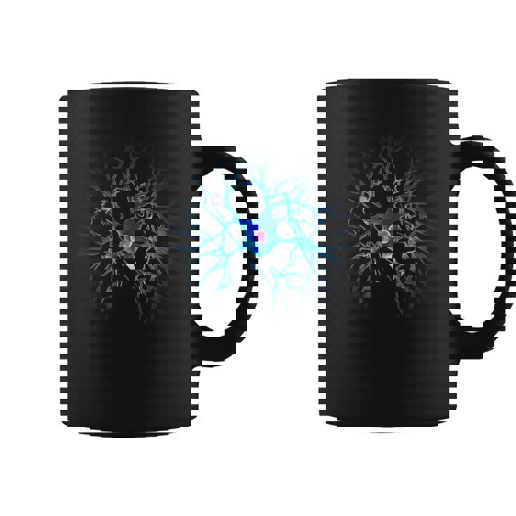 Brain Neuron Fancy Blue Nerve Neurology Neuroscience Coffee Mug