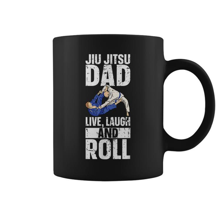 Brazilian Jiu Jitsu Dad Bjj Mixed Martial Jiu Jitsu Gi Jiu  Coffee Mug