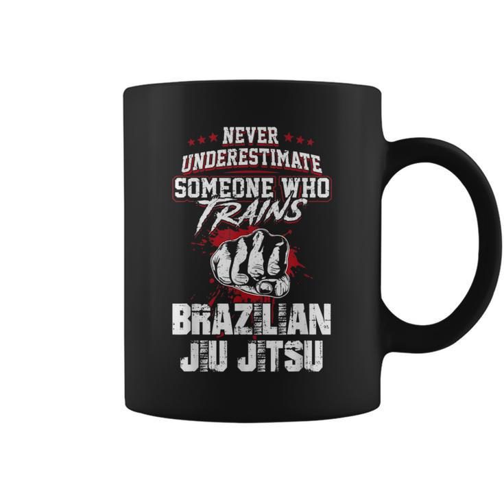 Brazilian Jiu Jitsu  Never Underestimate Someone Coffee Mug