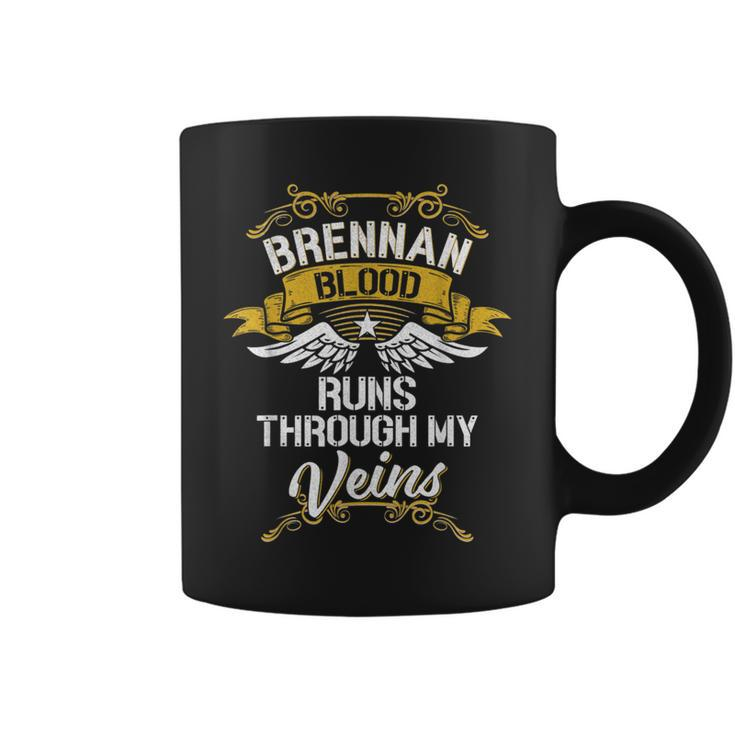 Brennan Blood Runs Through My Veins Coffee Mug