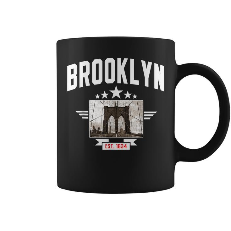 Brooklyn Bridge Pride Brooklyn Est 1634 New York Coffee Mug