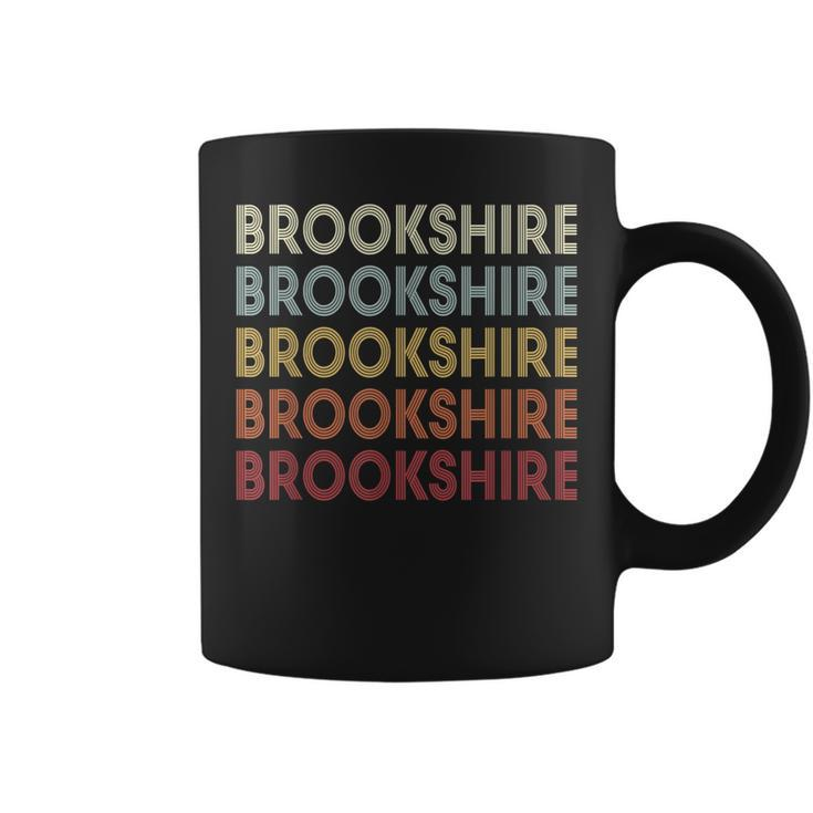 Brookshire Texas Brookshire Tx Retro Vintage Text Coffee Mug