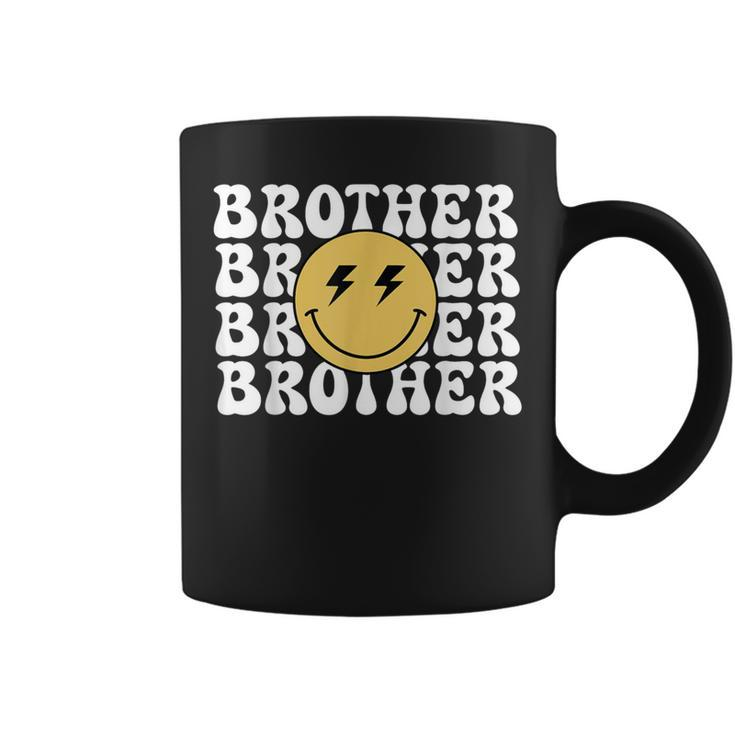 Brother One Happy Dude Birthday Theme Family Matching Coffee Mug