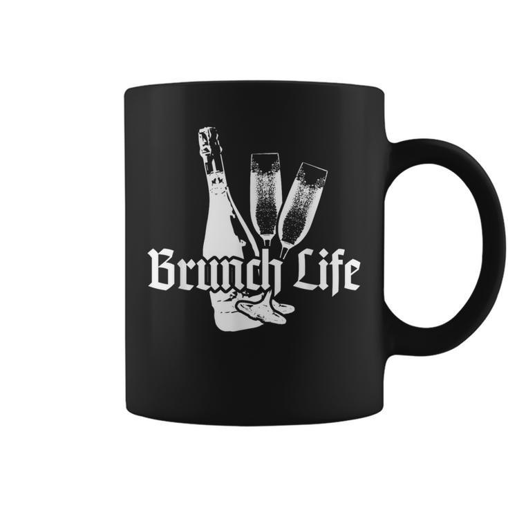 Brunch Life T For Family Bff Drinking Coffee Mug
