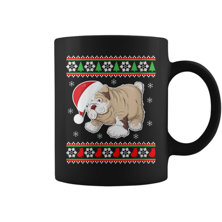 Bulldog Dog-Ugly Christmas-Sweater Xmas Coffee Mug