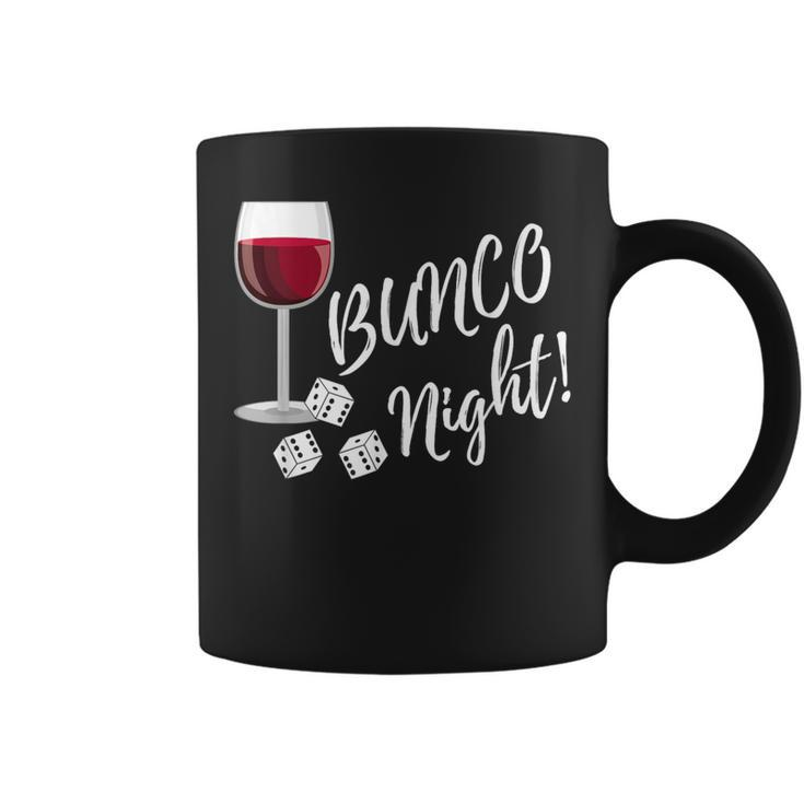 Bunco Night Wine Dice T Coffee Mug