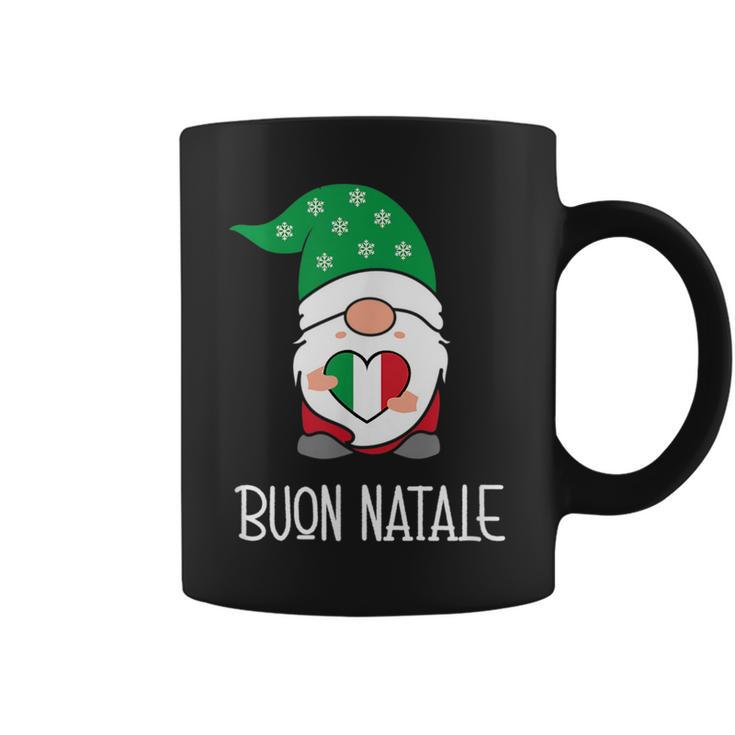 Buon Natale Italian Christmas Gnome  Coffee Mug