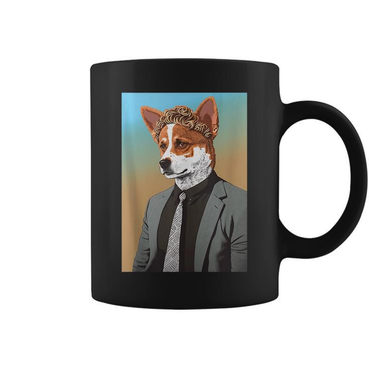 Bussin Corgi Funny Zoomer Meme Cool Trending  Coffee Mug
