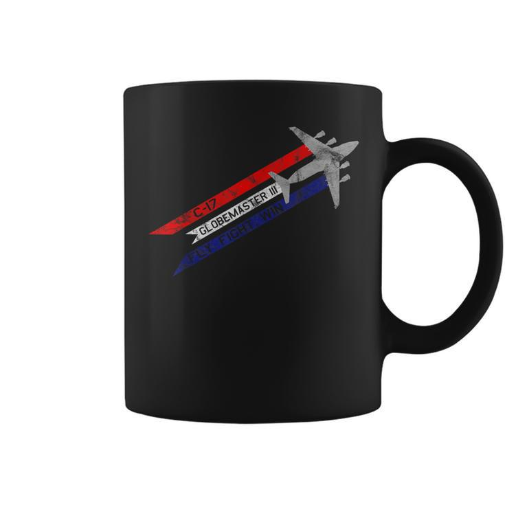 C-17 Globemaster Iii Military Transport Fly Fight Win Coffee Mug