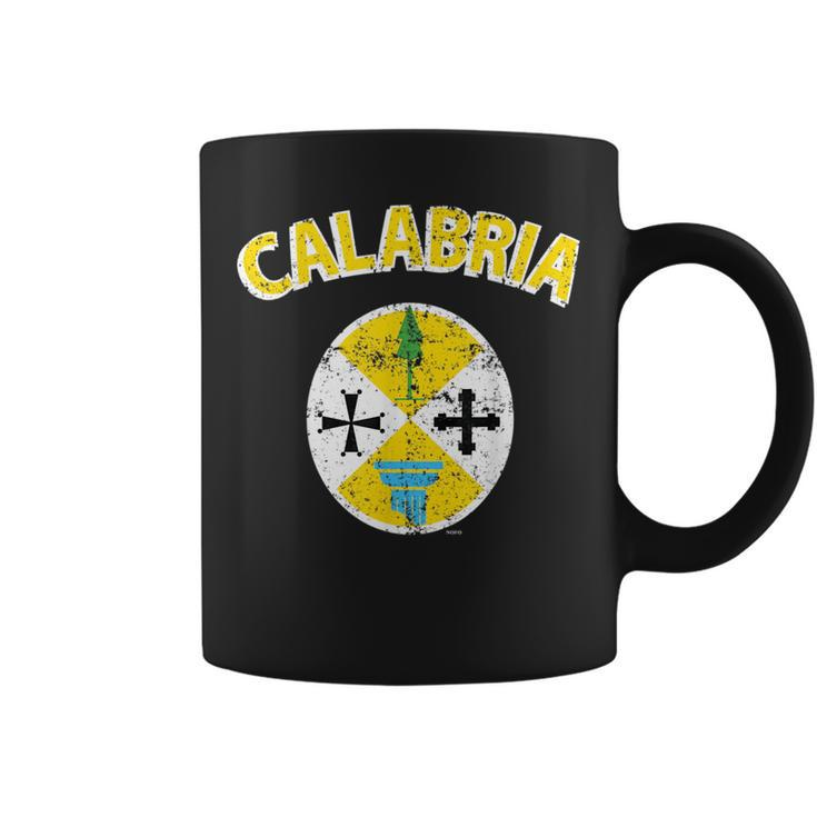 Calabria Italia Flag Calabrian Italy Italian Region  Coffee Mug