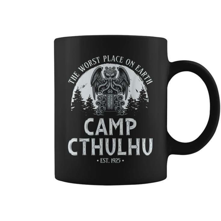 Camp Cthulhu Funny Cosmic Horror Cthulhu  Coffee Mug