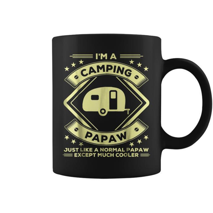 Camping Papaw  Funny Camper Gifts Grandpa  Coffee Mug