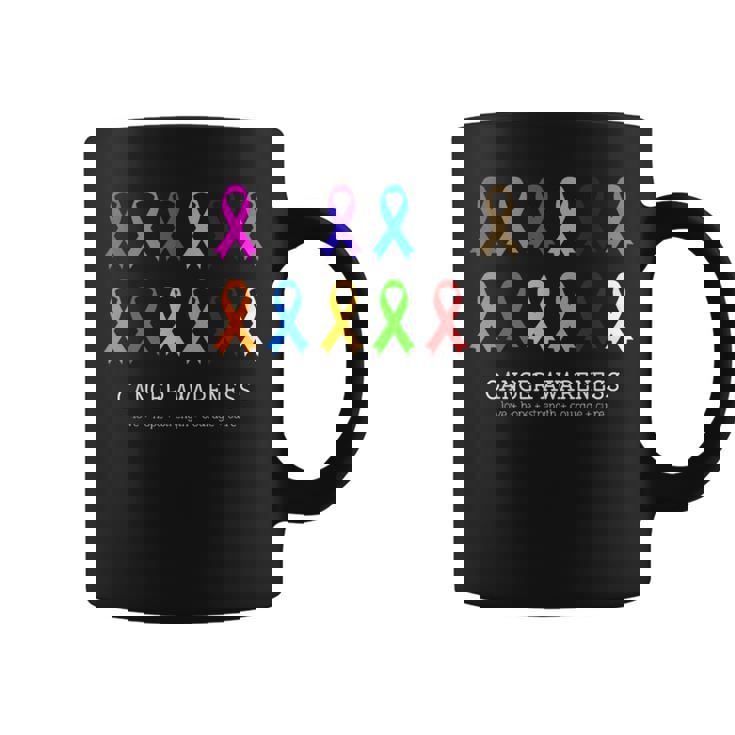 Cancer Awareness Clothing - Fight Cancer Ribbon  Coffee Mug