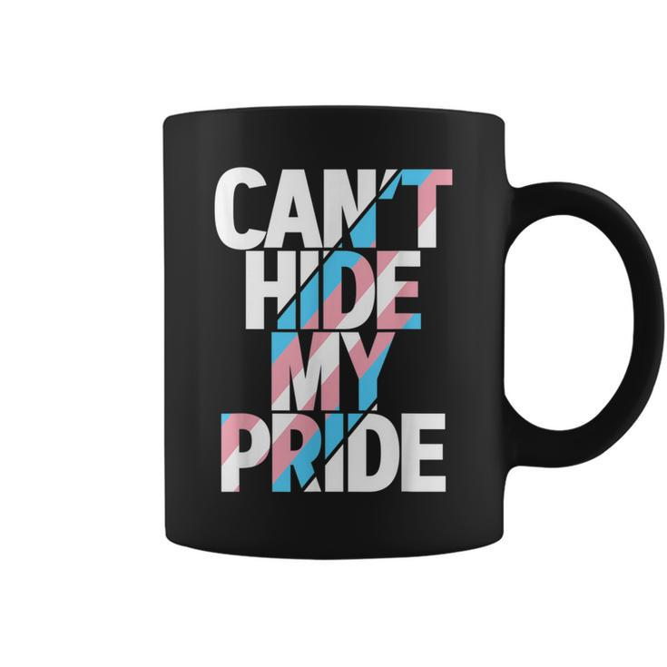 Cant Hide My Pride Transgender Trans Flag Ftm Mtf Lgbtq  Coffee Mug