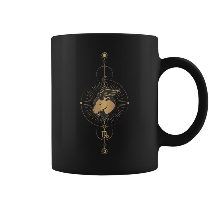 Capricorn Zodiac Symbol Cosmic Cool Astrology Lover Coffee Mug