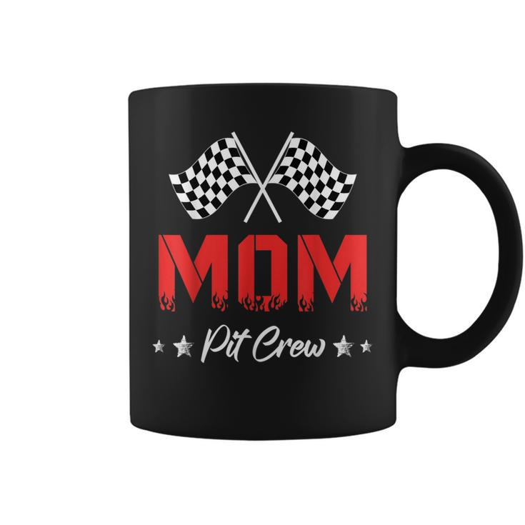 Car Racing Birthday Party Family Matching Mom Pit Crew Gifts For Mom Funny Gifts Coffee Mug