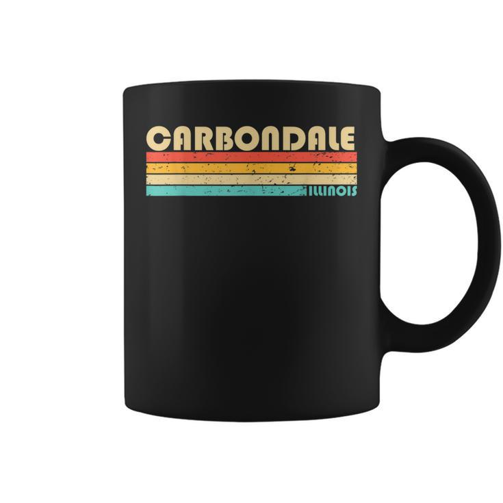 Carbondale Il Illinois Funny City Home Roots Retro 70S 80S 70S Vintage Designs Funny Gifts Coffee Mug