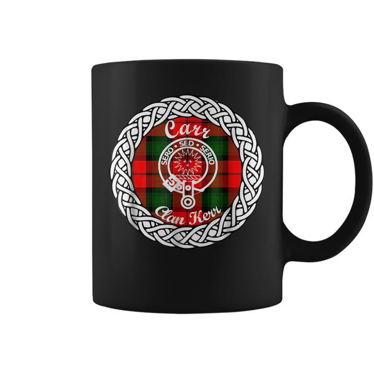 Carr Surname Last Name Scottish Clan Tartan Badge Crest Funny Last Name Designs Funny Gifts Coffee Mug