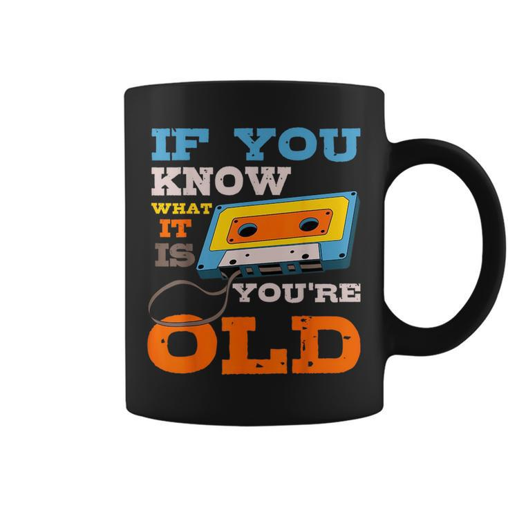 Cassette Tape Radio 70S 80S 90S Music Lover Coffee Mug