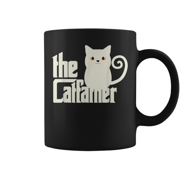Cat Dad  The Catfather Funny Cats Kitten Coffee Mug