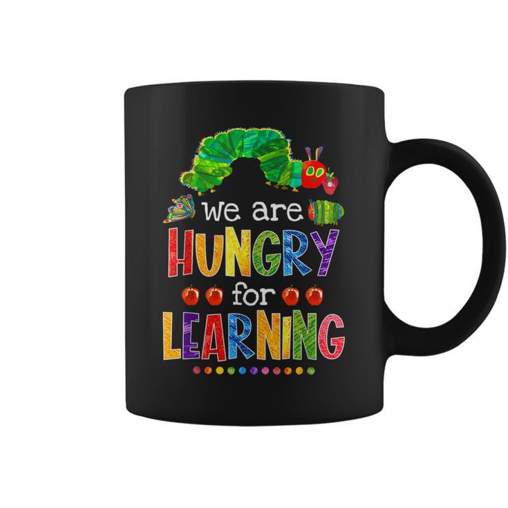 Caterpillar We Are Hungry For Learning Back To School Coffee Mug