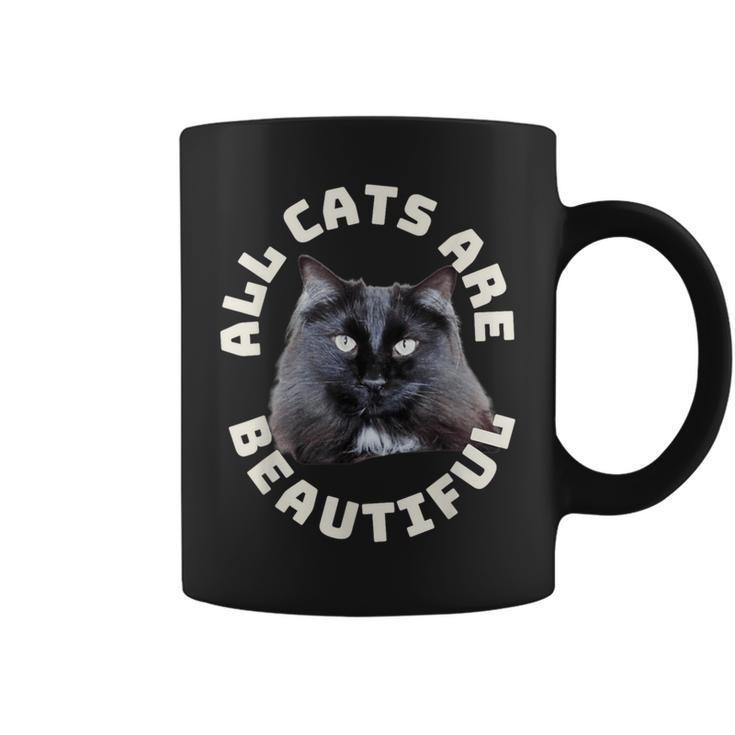 All Cats Are Beautiful Chantilly-Tiffany Cat Heartbeat Coffee Mug