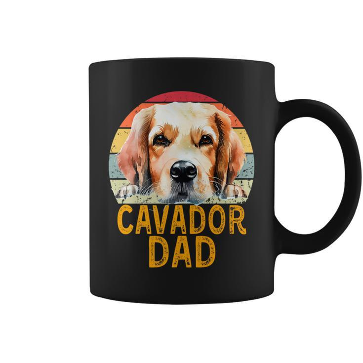 Cavador Dog Dad Retro Vintage My Dogs Are My Cardio Coffee Mug
