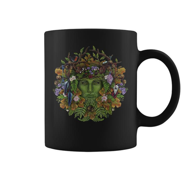Celtic Greenman Coffee Mug