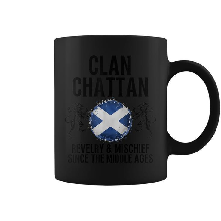 Chattan Clan Scottish Family Name Scotland Heraldry Coffee Mug