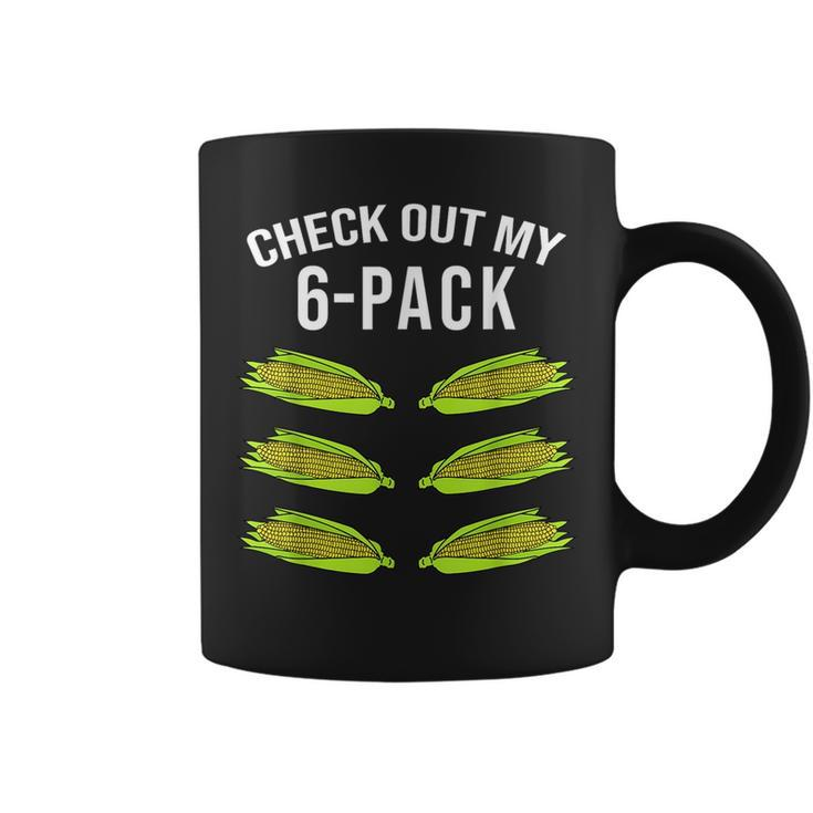 Check Out My Six Pack Corn Funny 6 Pack Gym Corn Lovers Corn Funny Gifts Coffee Mug