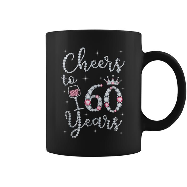 Cheers To 60 Years 1959 60Th Birthday For Coffee Mug