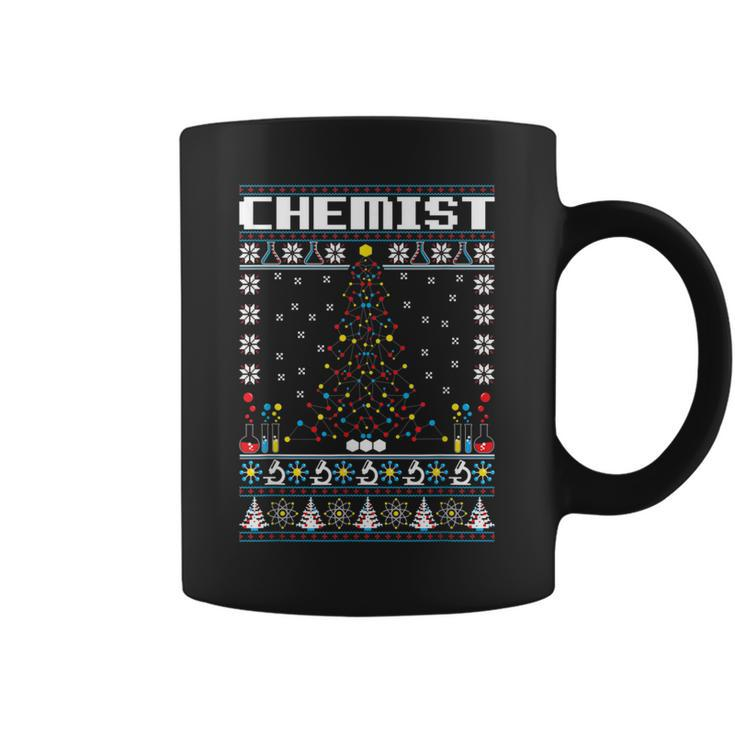 Chemist Chemical Science Teacher Ugly Christmas Coffee Mug